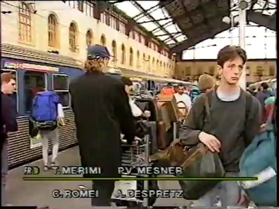 FR3 Marseille 1991 Interview de YES en concert