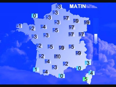 Météo 12 décembre 2012: Froid puis redoux, pluie et vent !