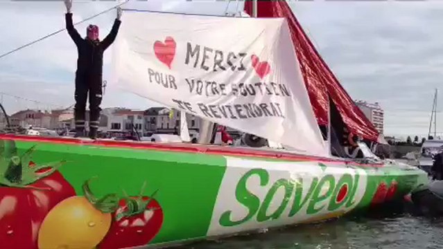 Vendée Globe 2012 : Samantha Davies de retour aux Sables d'Olonne