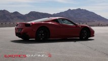 Ferrari 458 Italia at Exotics Racing in Las Vegas