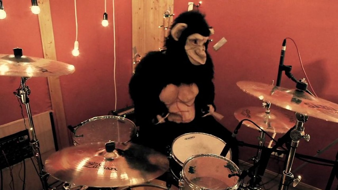 Deivhook The Zombie Kids Face ("Monkey" Drum cover) Vídeo Dailymotion
