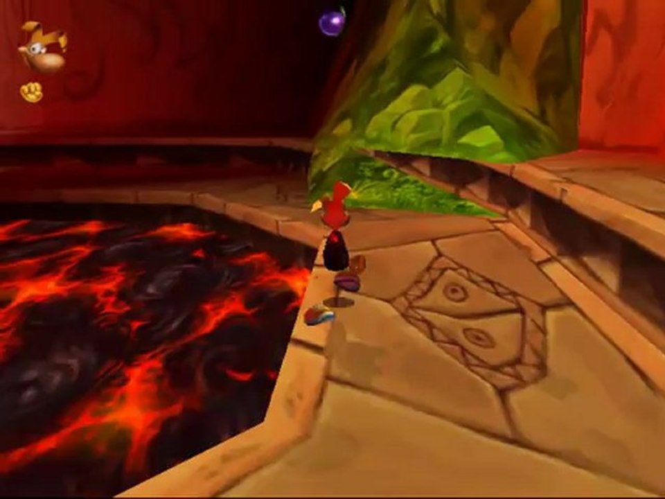 Rayman 2 {6} ~ la lave cool! c'est pas coule ?