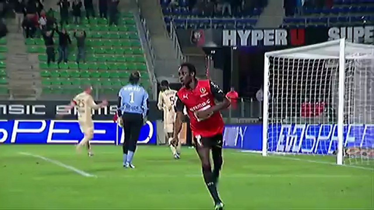 But Jonathan PITROIPA (72ème) - Stade Rennais FC - Valenciennes FC (2-0) - saison 2012/2013