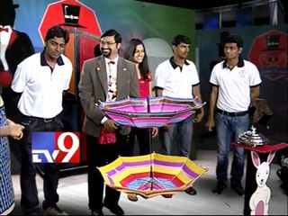 Samala Venu's Magic show in Tv9 studios - Part 3
