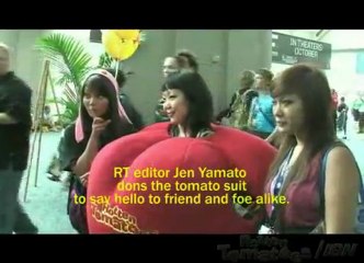 Tomato on the Street  RT visits Comic-Con 2008!