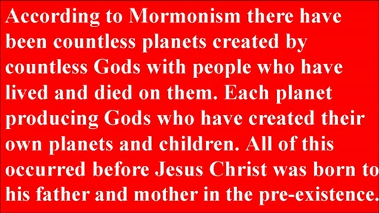 Christ Created All Things - Mormonism Exposed