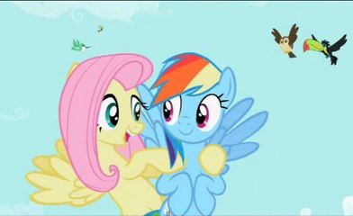 My little pony AMV - Rainbow Dash et Fluttershy Marley