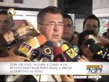 Gobernador César Pérez Vivas ejerció su derecho al voto