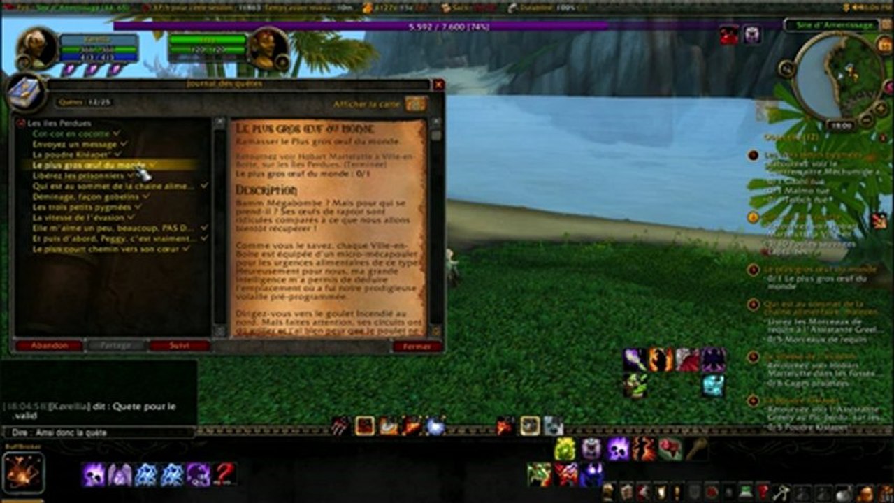 Tuto Zone de départ Gobelin Serveur Dragonwar Phase 3 Part2 et Phase 4 Part 1