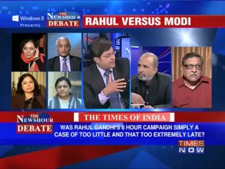 The Newshour Debate: Rahul vs Modi, sign of 2012? (Part 2 of 2)