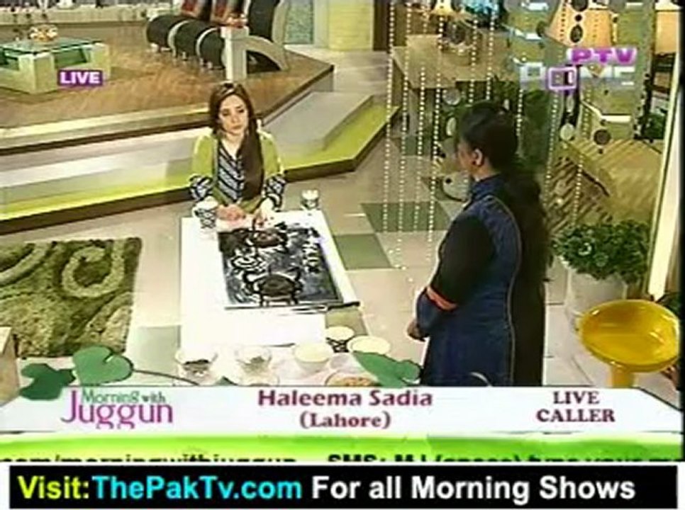 Morning With Juggan By PTV Home - 12th December 2012 Part 1
