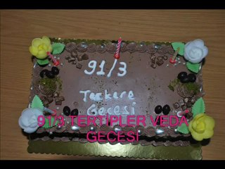 91/3 TERTİPLER VEDA GECESİ