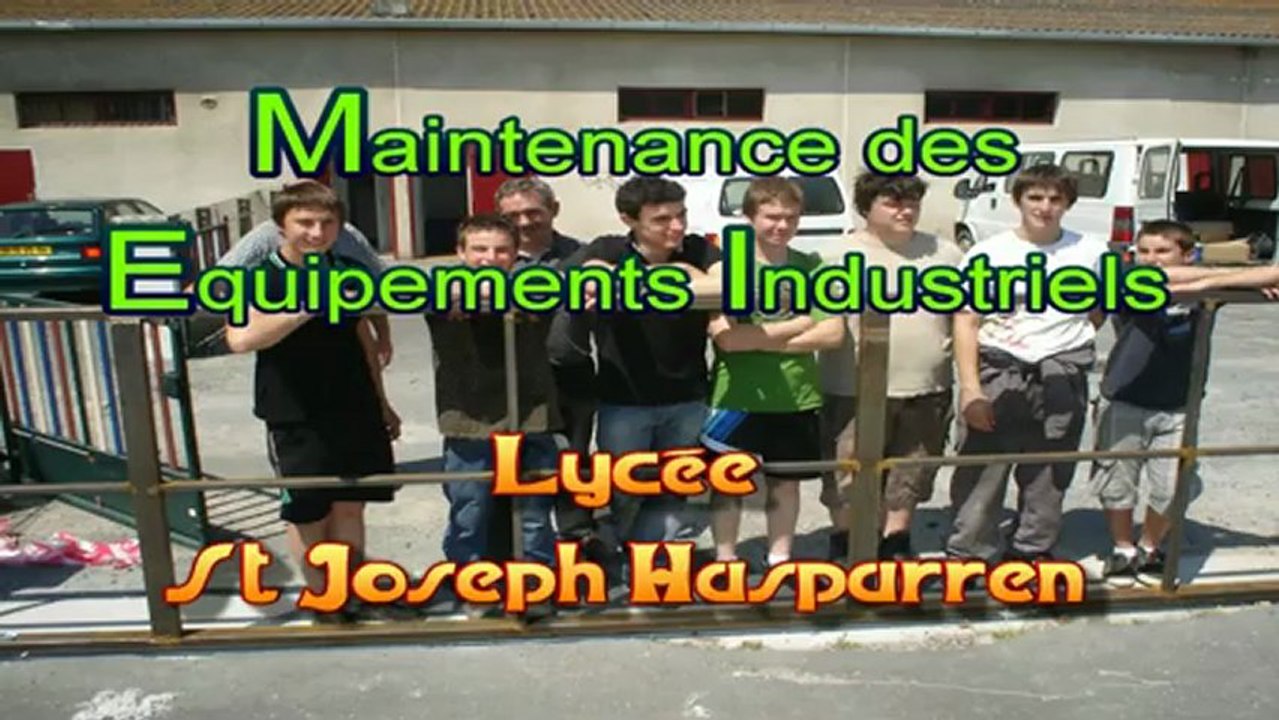 MEI St Jospeh Hasparrren_réalisation d'un portail pour l'école Ste Jeanne d'ARC
