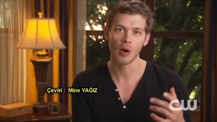 Joseph Morgan - CW Connect'e Klaus ve Diziden Bahsediyor - Altyazılı