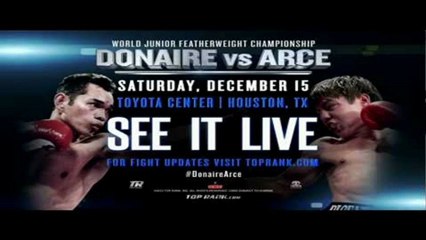 Donaire vs Arce live streaming