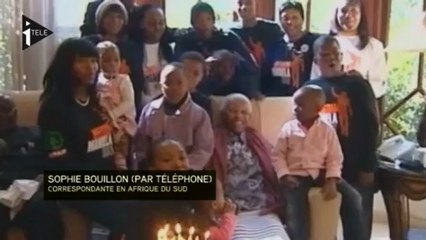 Inquiétude sur l'état de santé de Mandela