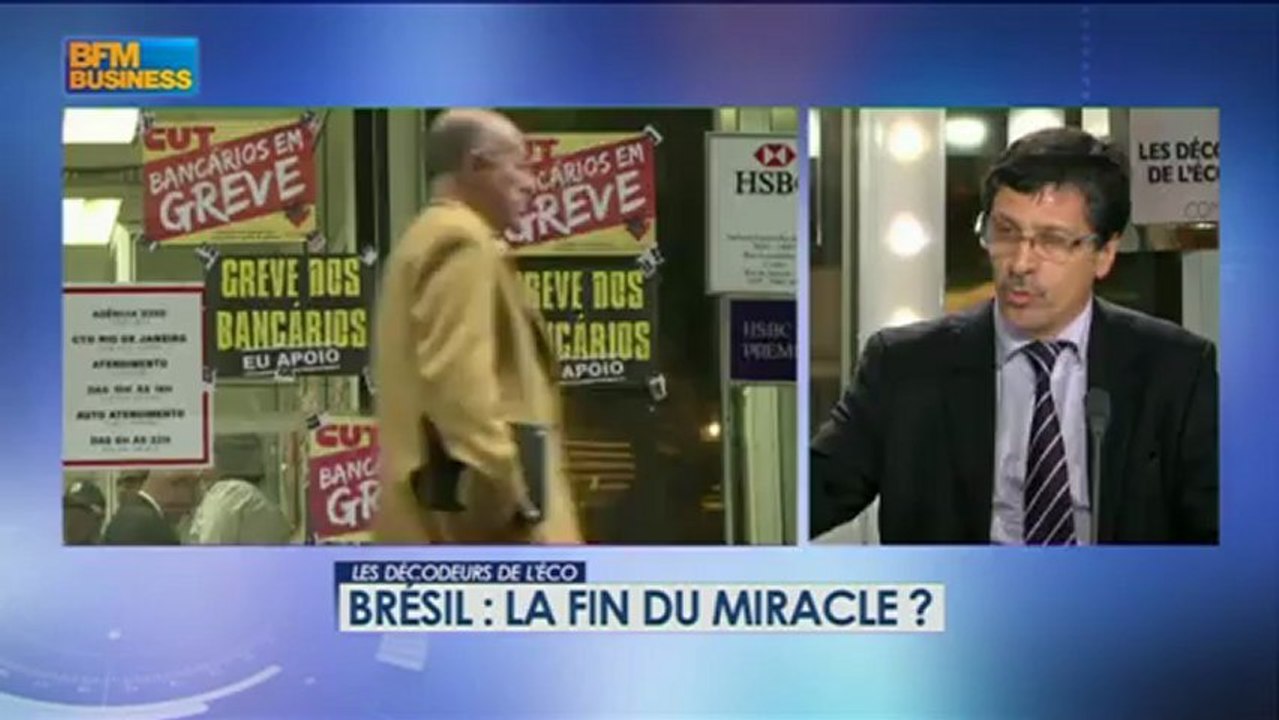 11/12 BFM : Les décodeurs de l'éco - Brésil : la fin du miracle ?  1/5