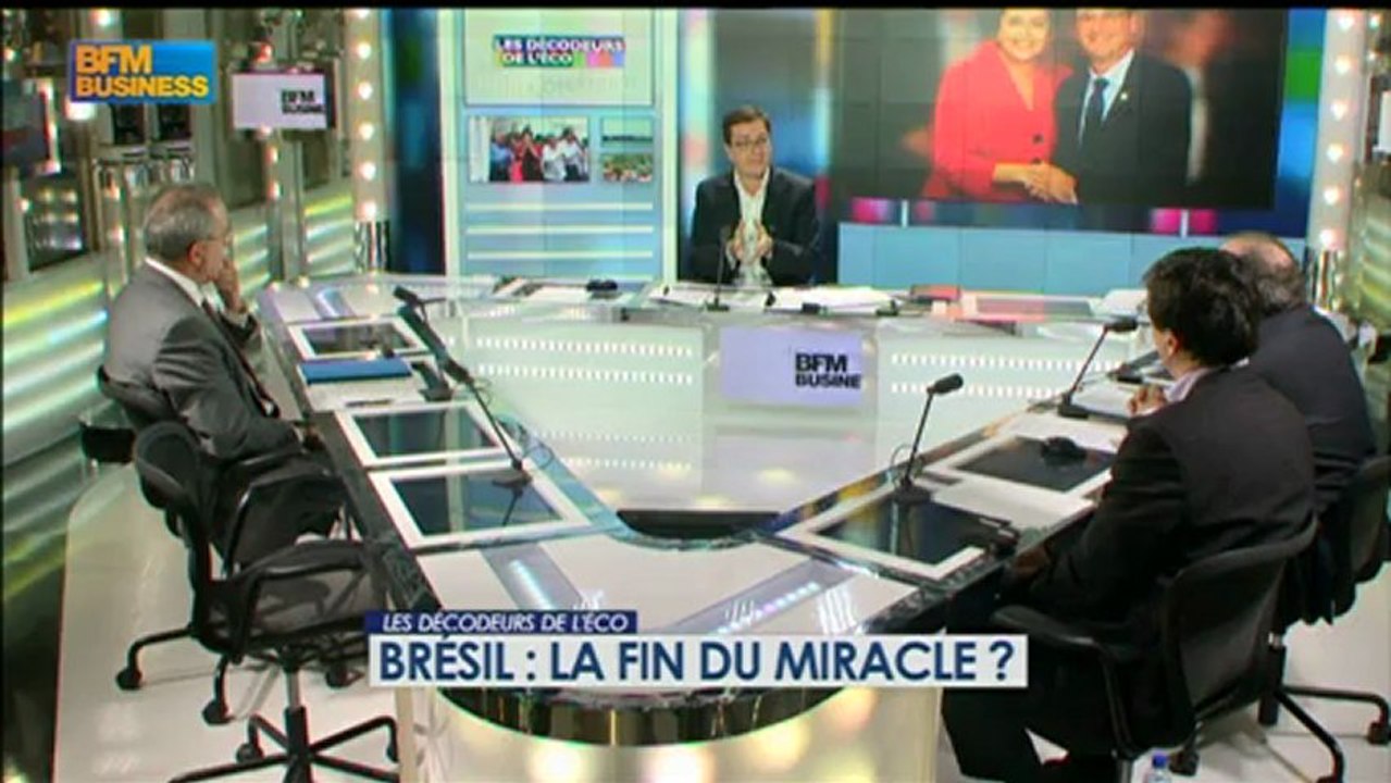 11/12 BFM : Les décodeurs de l'éco - Brésil : la fin du miracle ?  2/5