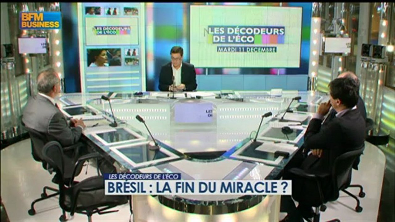 11/12 BFM : Les décodeurs de l'éco - Brésil : la fin du miracle ?  3/5