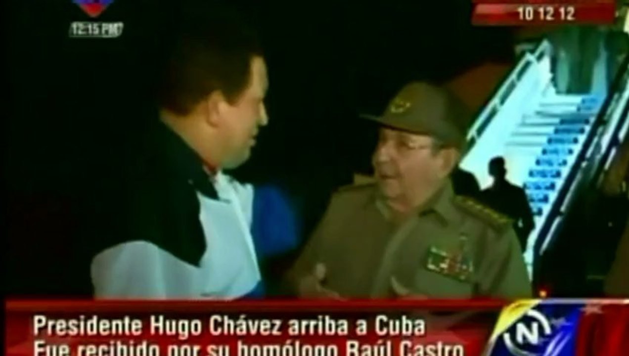 Chávez es operado en Cuba