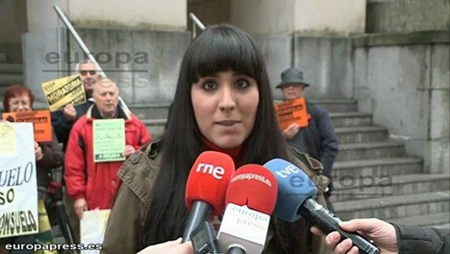 Protestan contra las Cláusulas Suelo en Bilbao