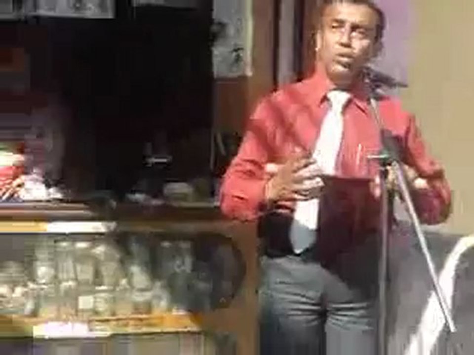 Gospel open air preaching by Evangelist Hemant & daughter Glory Daniels @ South Delhi