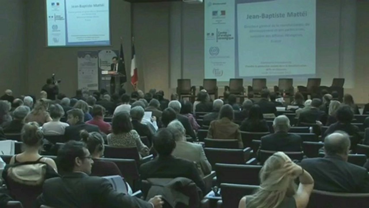 Étendre la protection sociale dans la mondialisation - JB Mattéi