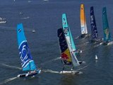 The Wave Muscat Sails To Victory in Extreme Sailing Series Championship