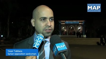 Syrian opposition spokesman: we are grateful to Morocco