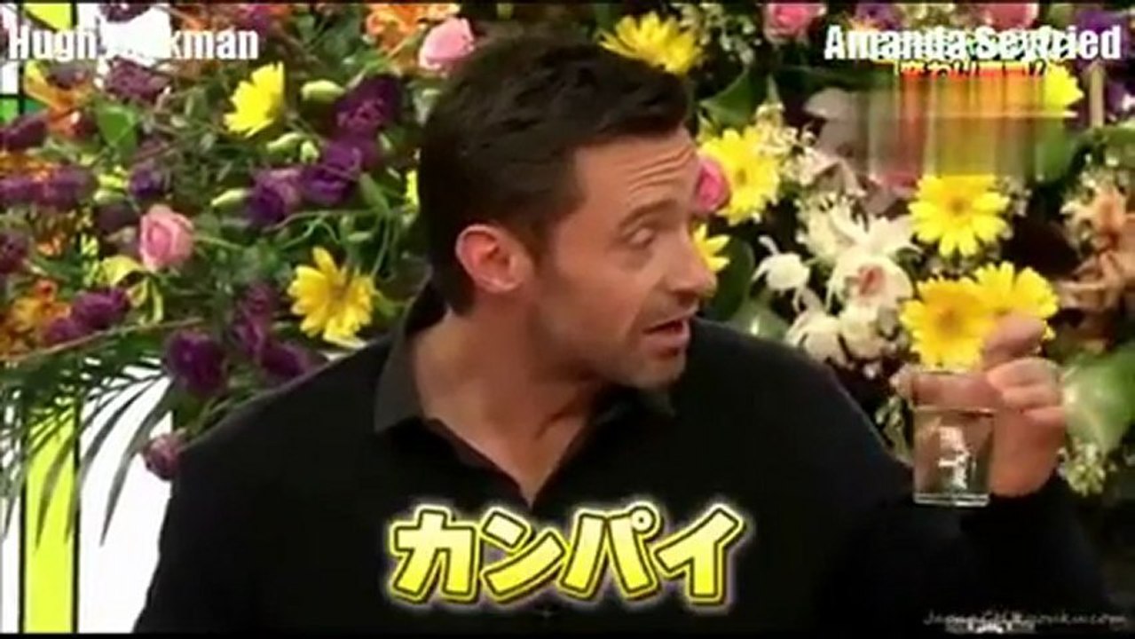 Hugh Jackman on Japan TV show (2012)