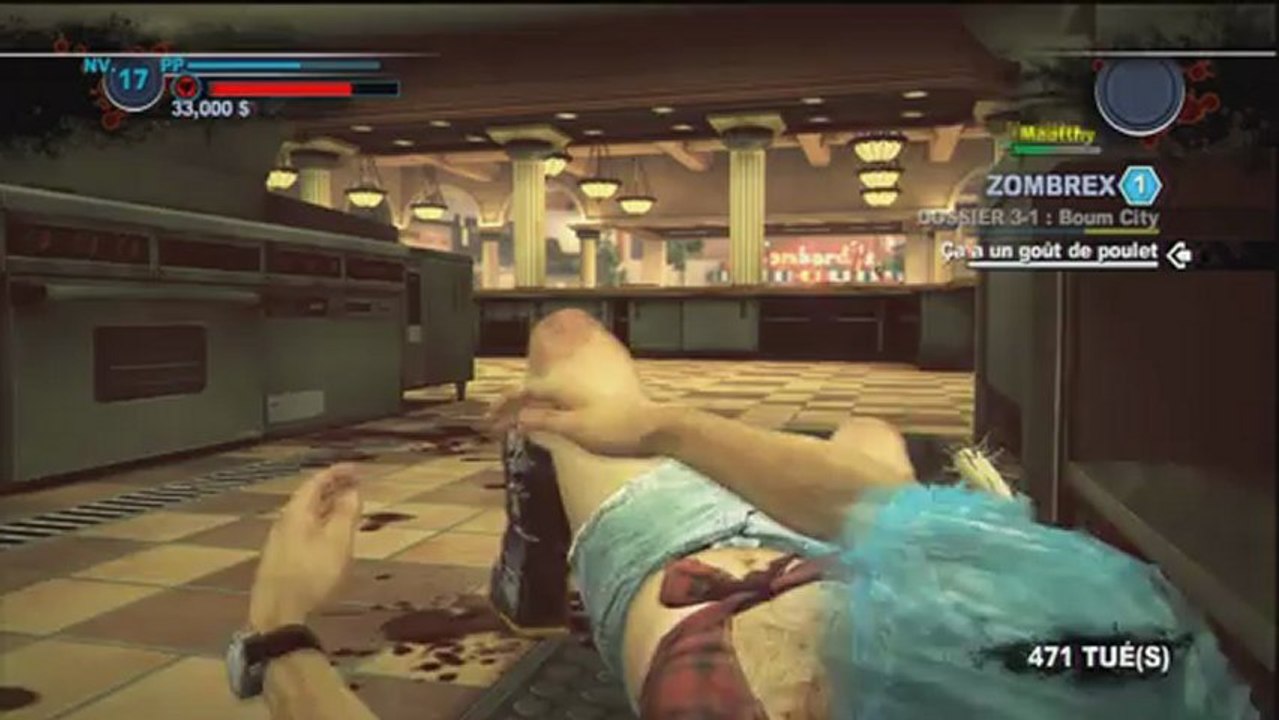 Dead Rising 2, 9) Ca a un goût de poulet !!