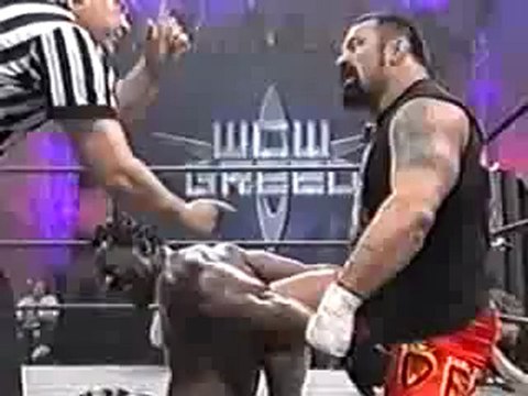 Booker T vs Rick Steiner - United States Heavyweight title - WCW Greed 2001