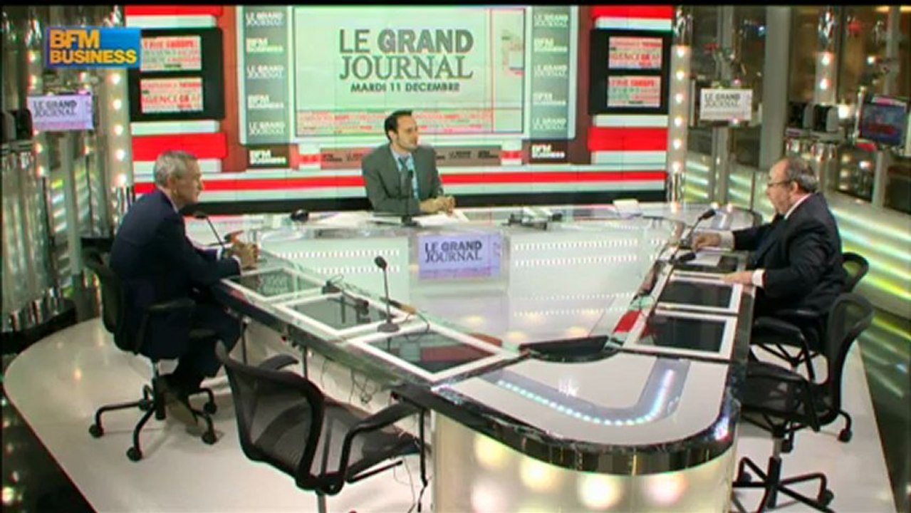 12/12 BFM : Le Grand Journal d’Hedwige Chevrillon - Jean-François Buet et Frédérique Clavel 2/4