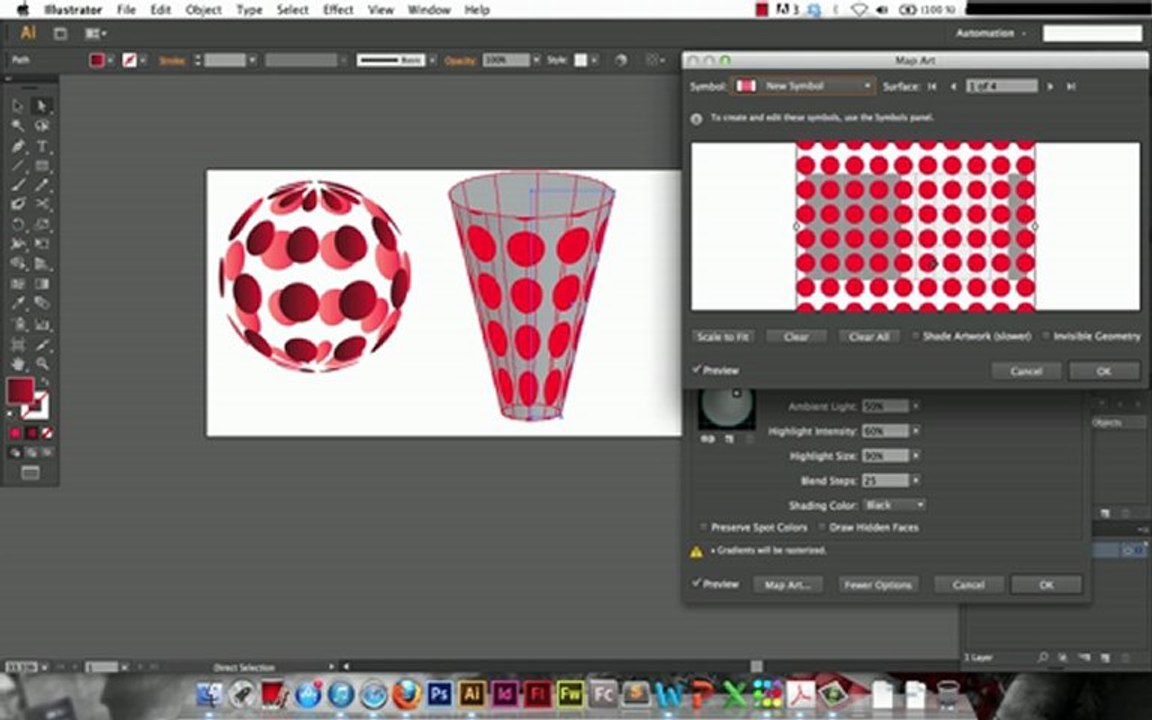 Créatiim - L'effet 3D dans Illustrator CS6