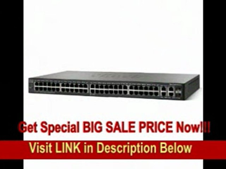 [SPECIAL DISCOUNT] Cisco SG 300-52 (SRW2048-K9-NA) 52-Port Gigabit Managed Switch