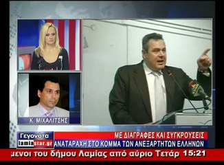 Ο Κ. Μιχαλίτσης για τις εξελίξεις στους ΑΝ.ΕΛ.