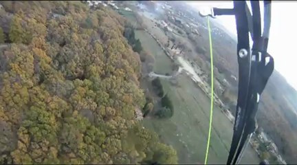 PARAPENTE 11.12.12 st valier premier face voile. CHRIS. JV. JEROME