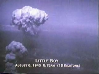 Хиросима. Первое боевое применение ядерного оружия вид с борта