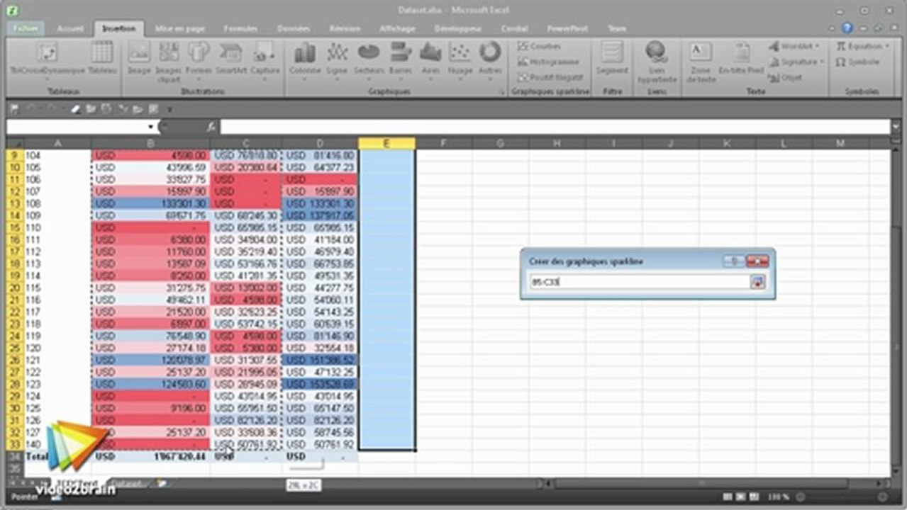 video2brain - Atelier pratique avec Excel 2010 : Les tableaux croisés dynamiques