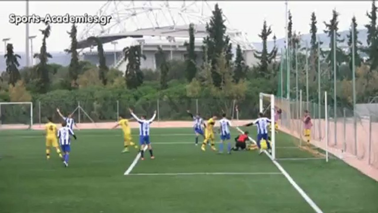ΚΑΛΛΙΘΕΑ-ΑΕΚ 1-2 (ΝΕΟΙ ΕΠΣΑ)