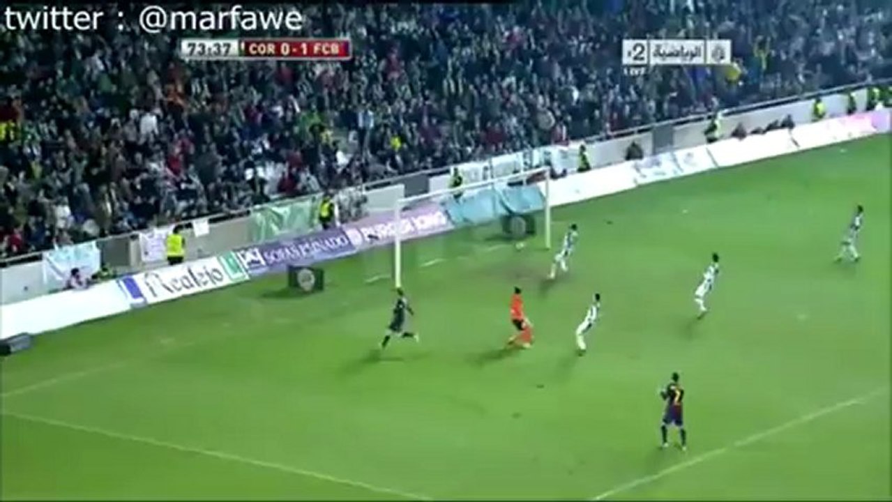 قرطبة 0 : 2 برشلونة . . ملخص المباراة