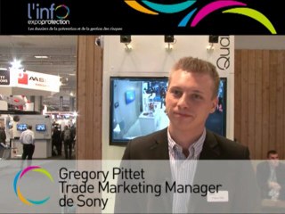 Expoprotection 2012 : les nouveaux produits de vidéosurveillance Sony