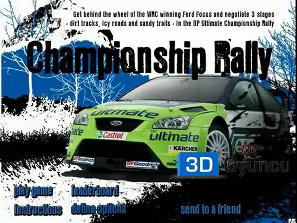 3D Ralli Yarışı - 3D Yarış Oyunları - 3D Oyunlar