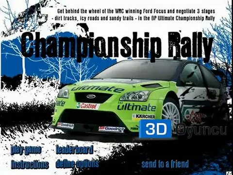 3D Ralli Yarışı - 3D Yarış Oyunları - 3D Oyunlar