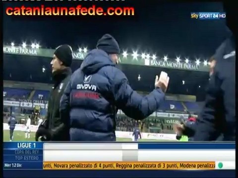 Parma-Catania 4-5 d.c.r. sintesi sky