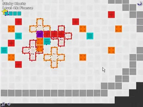 Sticky Blocks Walkthrough - Levels 36-50, Bonus 1-8, Secret 1-6 - All Stars