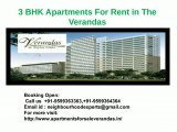 Apartments For Rent in The Verandas call@ 9599363363