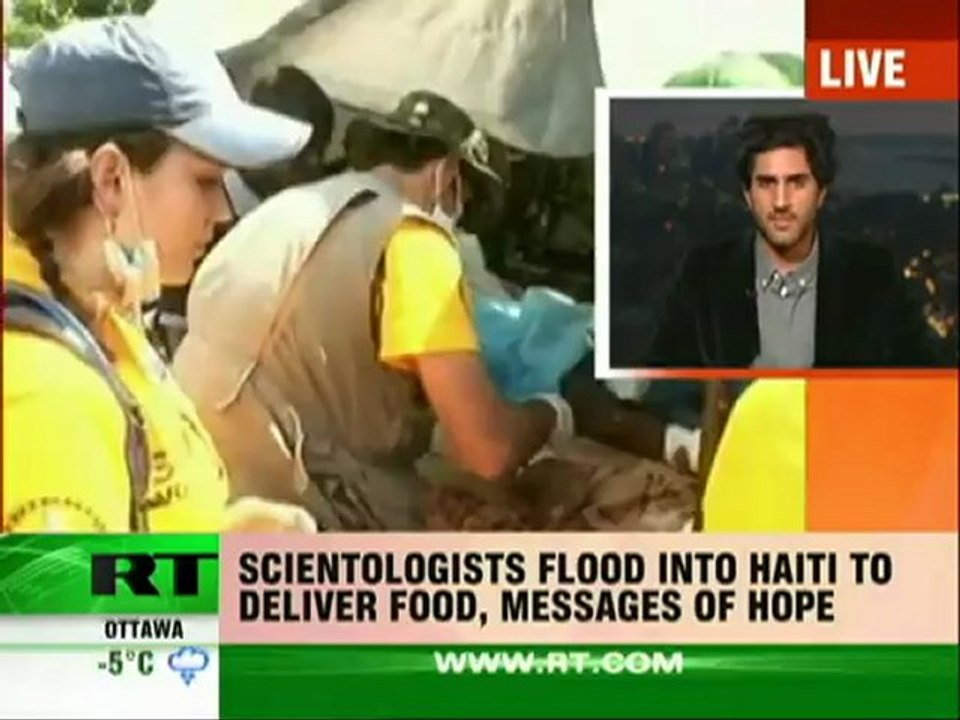 Scientologists Rushing to Haiti