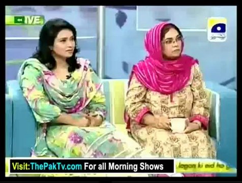 Utho Jago Pakistan With Dr Shaista - 13th December 2012 - Part 4