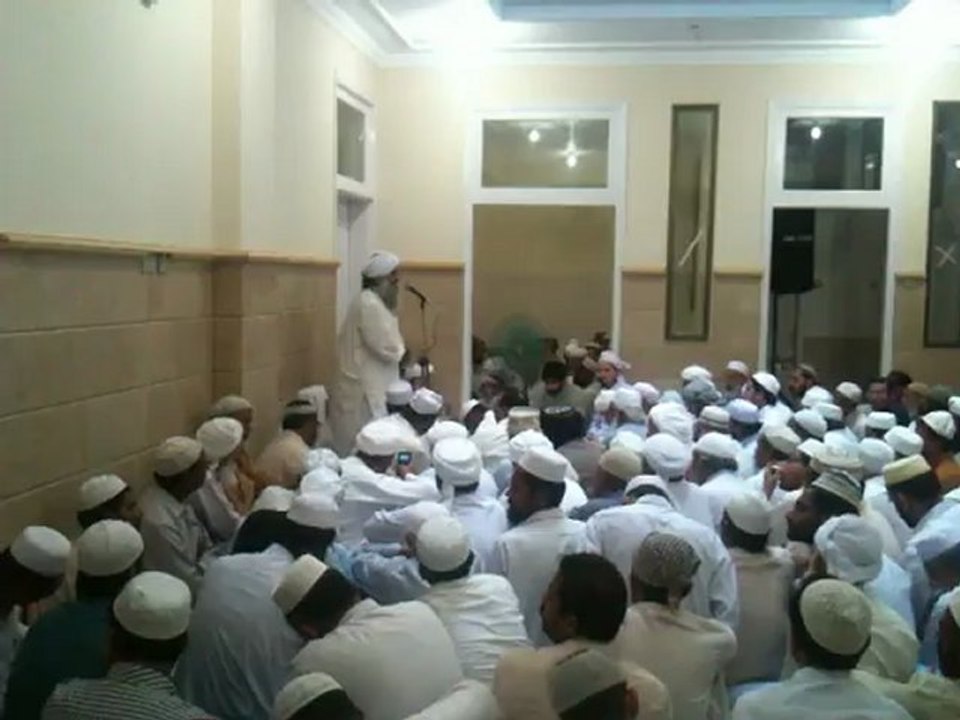 Hazrat Ghulam Raza Alvi Shazli sb in Nijjat Tru...